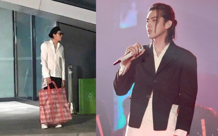 Ngô Diệc Phàm quay hình chương trình mới, tay mang túi đa năng bình dân nhưng vẫn rất thời trang Ảnh 2