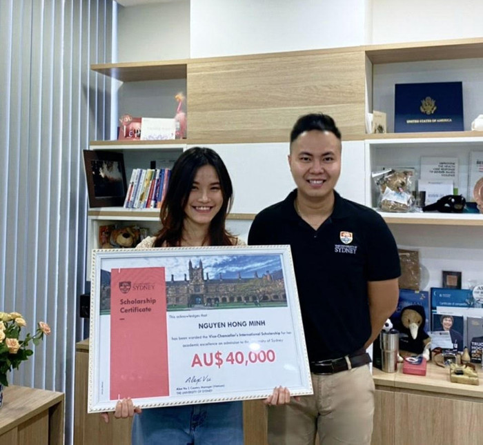 Học sinh trường Chuyên Amsterdam tại Hà Nội được nhận học bổng cao nhất Đông Nam Á từ Trường Đại học Sydney