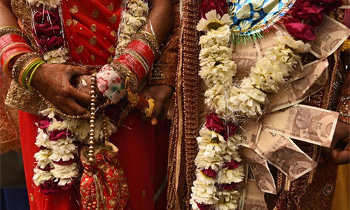 Ngay sau đám cưới, cô dâu đã phải làm góa phụ do chồng mất. Ảnh minh họa