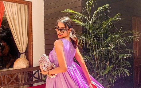 Lan Khuê, Hoa hậu Phương Khánh mê mẩn kiểu đầm tùng xòe ngọt như kẹo Ảnh 2