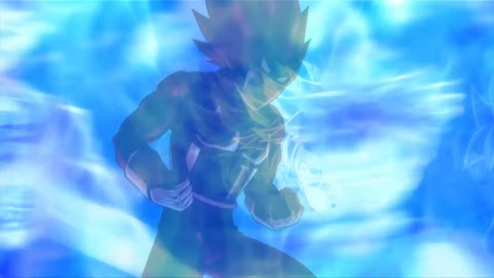 Linh hồn của Yamoshi xuất hiện trong nghi lễ biến Goku thành Super Saiyan God.