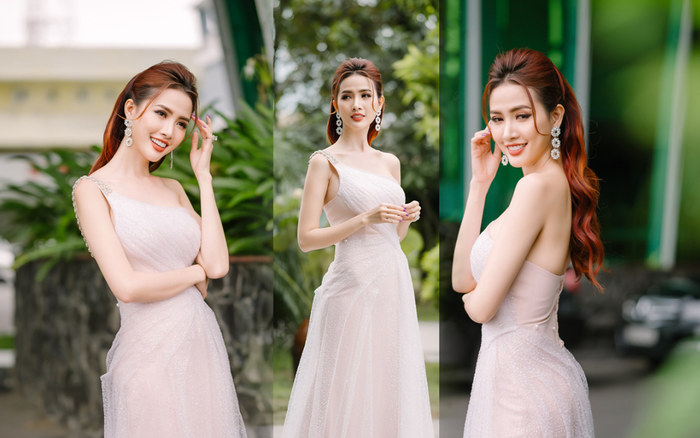 Phan Thị Mơ quyến rũ với váy mỏng manh thanh khiết như sương mai Ảnh 2