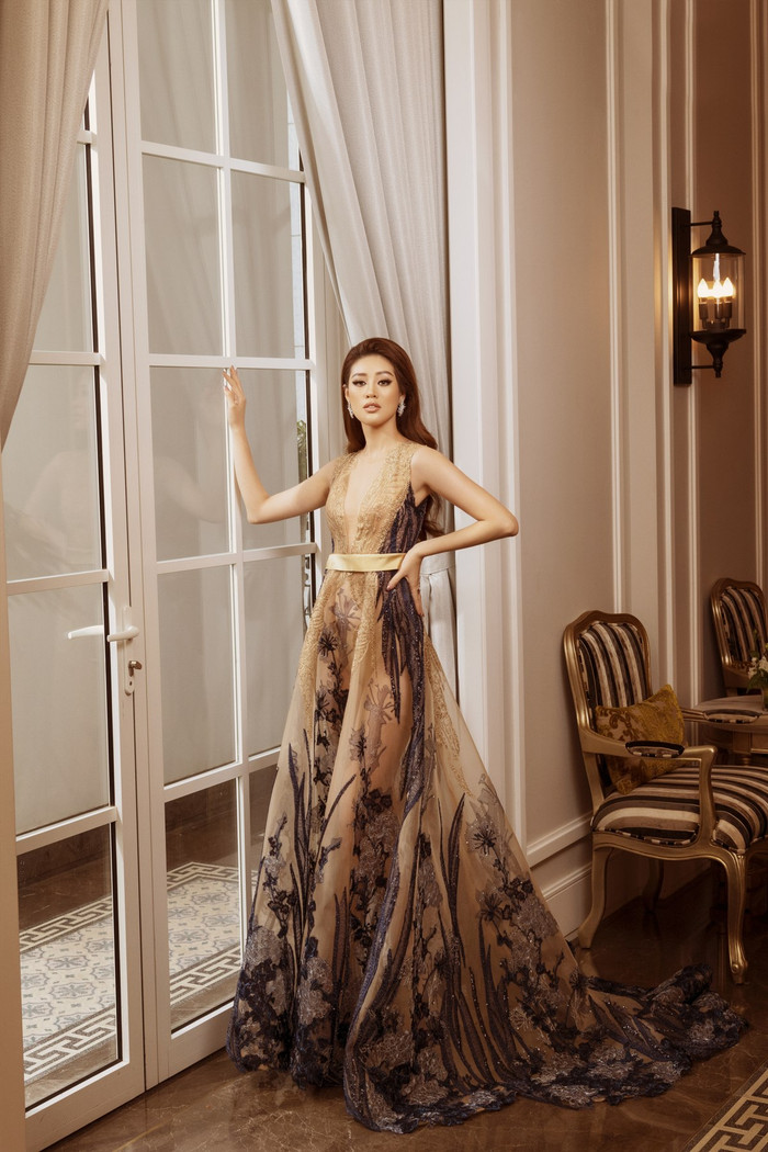 Hoa hậu Khánh Vân, Lệ Quyên diện váy trong suốt, đọ sắc quyến rũ khiến bao người mê man Ảnh 5