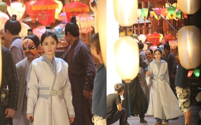 'Hộc Châu phu nhân' lộ tạo hình giả trai của Dương Mịch: Vừa gầy, vừa trông giống hệt thời đóng 'Phù Dao' Ảnh 2