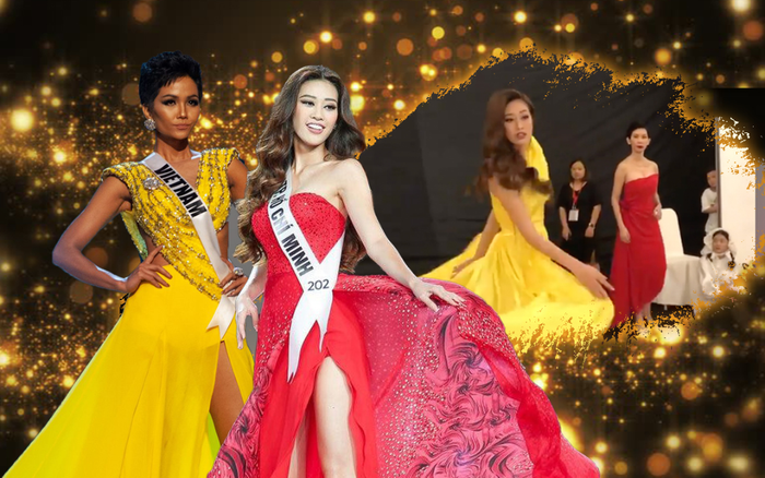 'Best catwalk' Khánh Vân xoay váy đỉnh không kém H'Hen Niê ngay trước mặt 'chị đại' Xuân Lan Ảnh 2