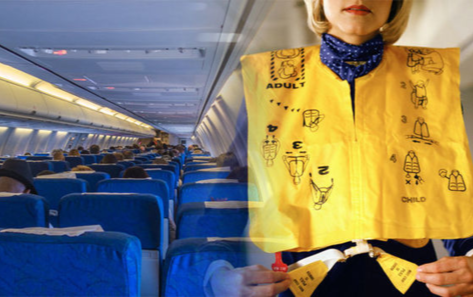 Xé áo phao và trốn nộp phạt, một nữ hành khách bị cấm bay 12 tháng Ảnh 2