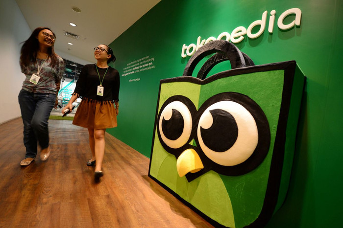 Tokopedia là sàn TMĐT lớn nhất Indonesia, quốc gia đông dân thứ 4 trên thế giới. Ảnh: Bloomberg