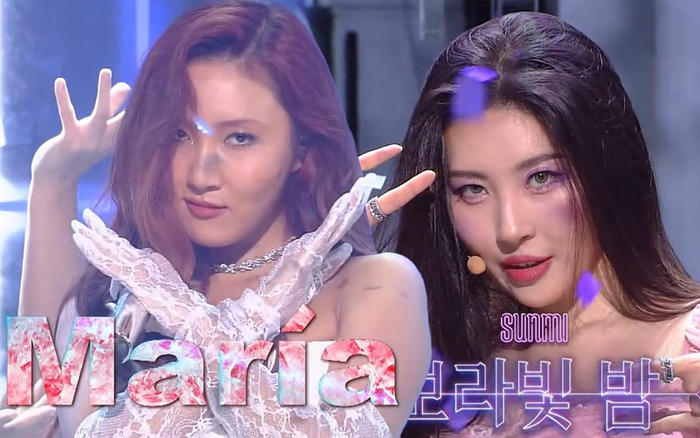 Khoảnh khắc tại Inkigayo: Fan soi được Hwasa đã đưa mảnh giấy bí ẩn cho Sunmi, nội dung thực sự gây tò mò! Ảnh 2