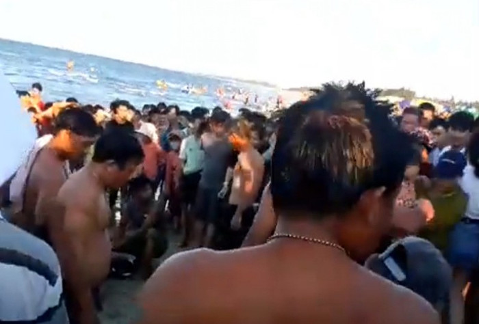 Vụ đuối nước khiến 3 nạn nhân tử vong. Ảnh PLO