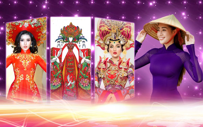 Thêm 1 Trang phục dân tộc cho Khánh Vân bị tố đạo nhái Võ Hoàng Yến - Huyền My: Fan ném đá vẫn tăng vote 'ầm ầm' Ảnh 2