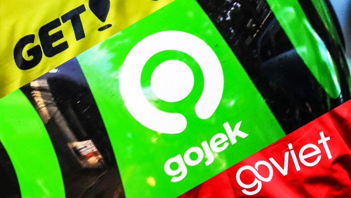Việc đồng nhất thương hiệu sẽ giúp Go-Jek cạnh tranh tốt hơn với Grab trên quy mô toàn Đông Nam Á. Ảnh: Nikkei