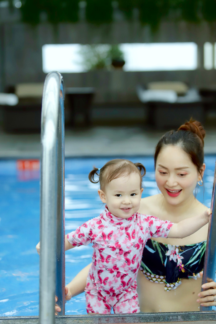 Con gái quấy khóc, Lan Phương liền ra 'tuyệt chiêu' đáng học hỏi Ảnh 5