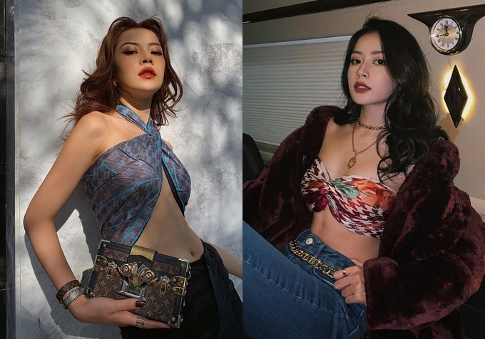 Giọng ca 'Anh ơi ở lại' khi thì chọn chiếc khăn Louis Vuitton, lúc thì dùng chiếc khăn lụa họa tiết hoa và răng sói mix cùng quần jean toát lên thần thái quyến rũ, sang chảnh. 