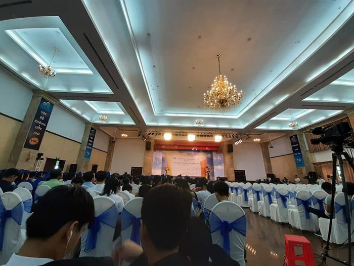 Trường mình thì giống hội thảo khách hàng nhiều hơn. Ảnh: Nguyễn Huy/Group Trường Người Ta