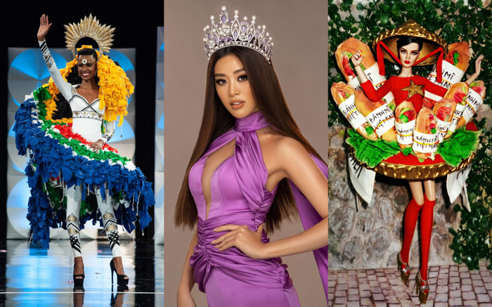 Nhiều trang phục dân tộc lấy ý tưởng Quốc kỳ trắng tay ở Miss Universe, Khánh Vân nên cân nhắc Ảnh 2