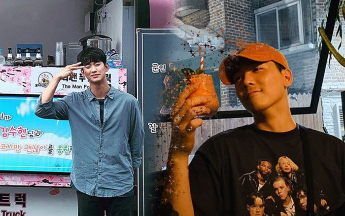 Lee Hong Ki gửi quà ủng hộ Kim Soo Hyun và phim 'Điên thì có sao' Ảnh 2