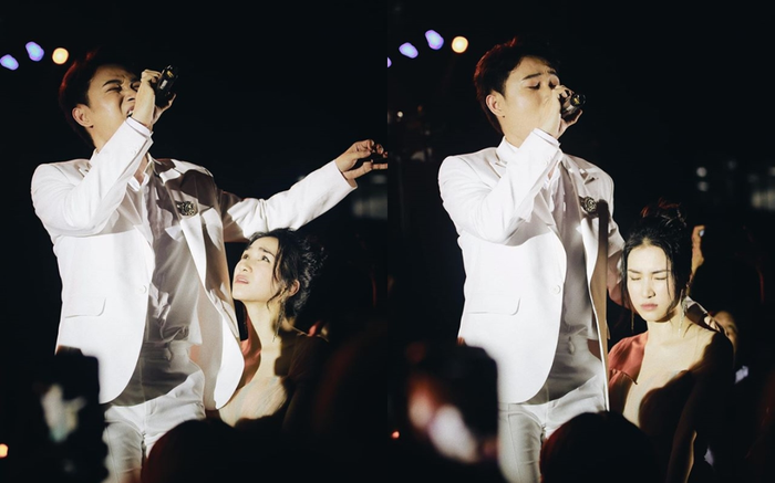 Trúc Nhân gọi tên Hòa Minzy trong loạt biểu cảm 'đặc sắc' khi xem mình biểu diễn Ảnh 2