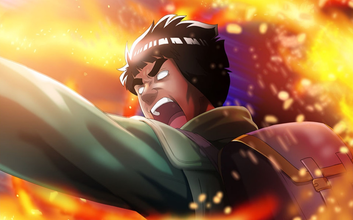 Naruto: Top 7 chiêu thức thể thuật bá đạo của thầy trò Guy và Rock Lee khi sử dụng Bát Môn Độn Giáp (P.1) Ảnh 2