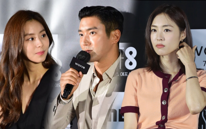 Họp báo 'SF8': Lee Yeon Hee lộ diện sau kết hôn, UEE lén nhìn Choi Siwon suốt 1 phút Ảnh 2
