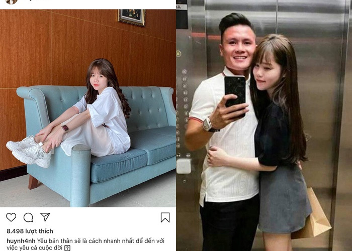 Huỳnh Anh không còn để hình đại diện chụp chung với Quang Hải và muốn tự yêu bản thân