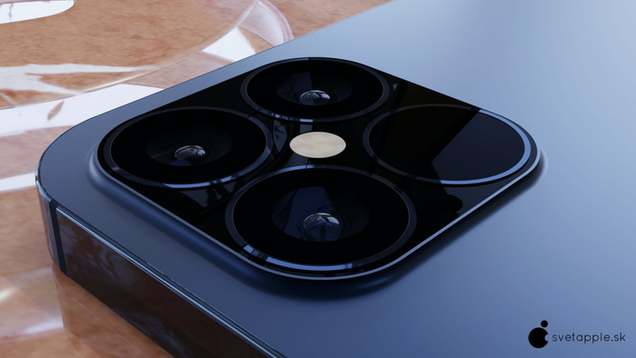 Trong khi 2 phiên bản iPhone 12 Pro và 12 Pro Max sẽ được trang bị 4 camera sau. (Ảnh: Svetapple)