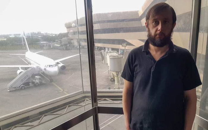 Người đàn ông mắc kẹt 110 ngày ở sân bay do dịch COVID-19 Ảnh 2