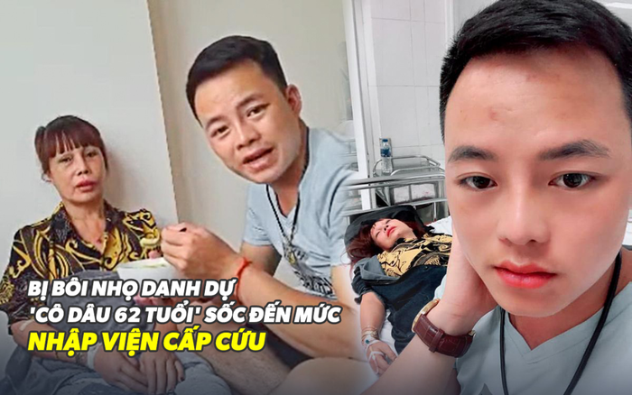 Bị bôi nhọ danh dự trên YouTube, 'cô dâu 62 tuổi' sốc đến mức nhập viện cấp cứu nhưng động thái của chồng trẻ mới gây chú ý Ảnh 2