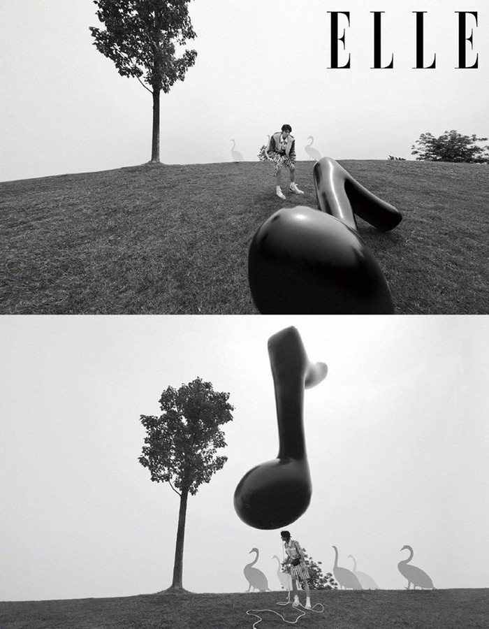 Vương Tuấn Khải trên tạp chí Elle số tháng 8: Vừa nghệ thuật, vừa trưởng thành Ảnh 8