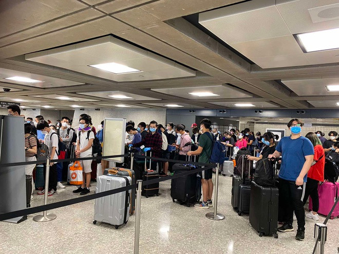346 công dân Việt Nam từ Washington, D.C., đã về nước an toàn. Ảnh: Bộ Ngoại giao