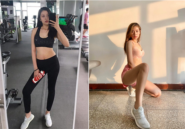 Ngoài ra, Huyền Thanh cũng nhanh chóng tìm tới những bài tập nhẹ nhàng giúp đốt mỡ sau sinh như cardio, tạ tay, làm việc nhà...