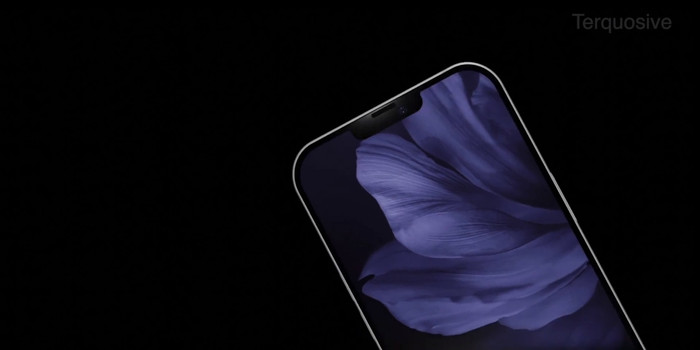 'Tai thỏ' trên iPhone 12 đã được thu nhỏ hơn đáng kể. Tuy nhiên, một số nguồn tin trước đó lại cho rằng, chỉ có phiên bản iPhone 12 cao cấp mới nhận được thay đổi này. (Ảnh: Studioless Creator)