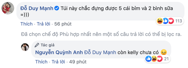 Bà xã Duy Mạnh khoe mặt mộc, 'đập hộp' túi xách hàng hiệu, hé lộ gần đến ngày 'mãn nguyệt khai hoa' Ảnh 4