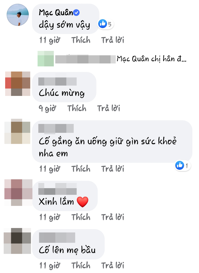 Kỳ Hân 'khoe' nhan sắc xinh đẹp dù tăng cân khi mang thai tháng thứ tư Ảnh 4