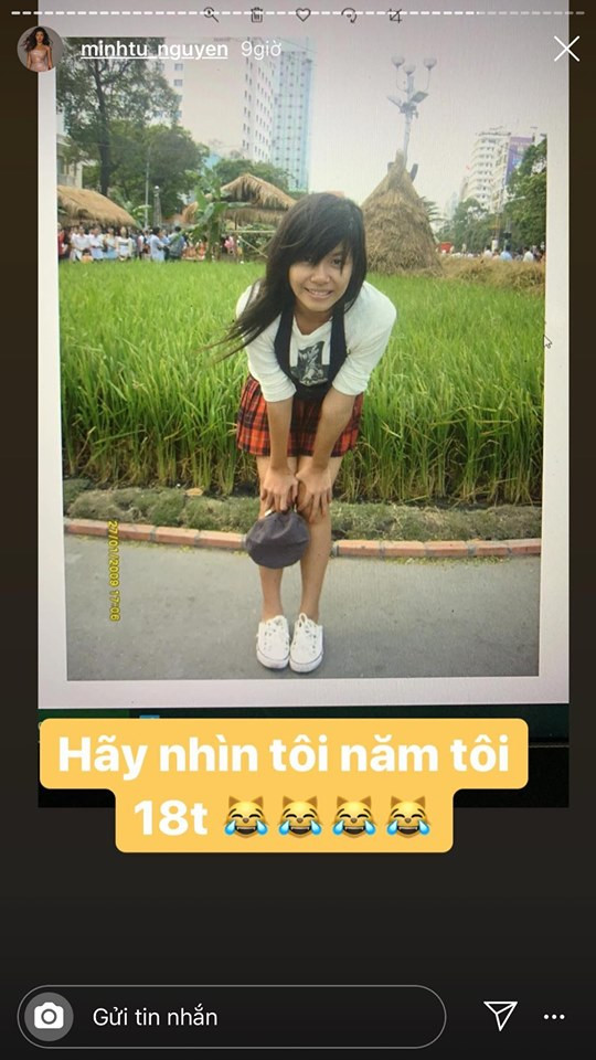 Ngắm loạt ảnh nhan sắc tuổi 17 'bẻ gãy sừng trâu' của Minh Tú: Nàng Hậu năm ấy đã dậy thì thành công như thế nào? Ảnh 24