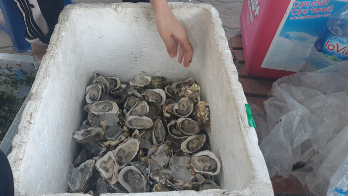 Hàu nướng vỉa hè giá 5k xuất hiện nhiều trên đường phố Hà Nội, người bán kiếm bạc triệu mỗi ngày Ảnh 12