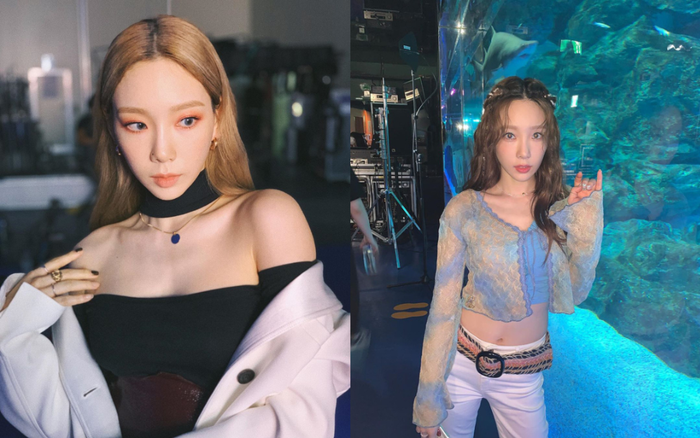 Taeyeon SNSD ngày càng mặc gợi cảm dù thân hình gầy đến mức báo động Ảnh 2