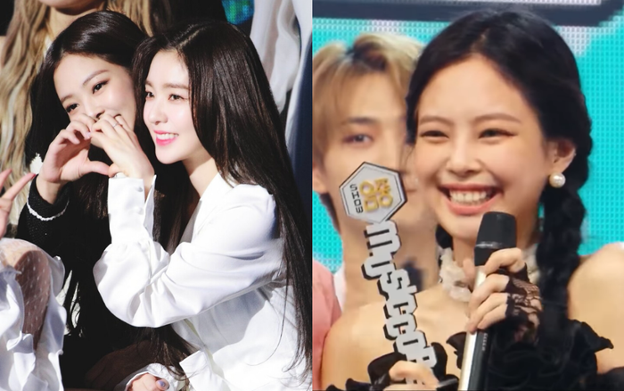 Khoảnh khắc ngọt ngào trên sân khấu khi Jennie (BlackPink) bỏ hát encore để ôm Irene (Red Velvet) Ảnh 2