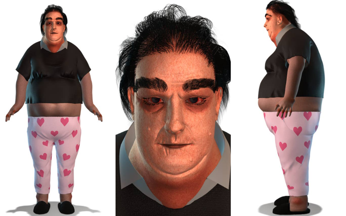 Hình ảnh đáng sợ về cơ thể con người sau 25 năm làm việc ở nhà Ảnh 2