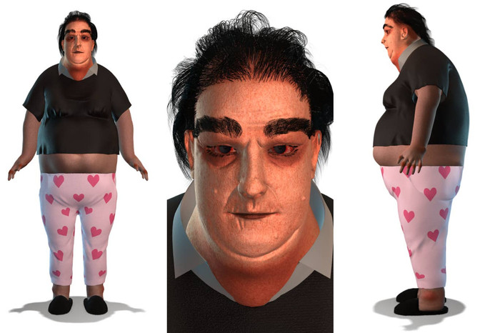 Susan, hình mẫu những người làm việc ở nhà trong 25 năm liên tục, được các nhà khoa học dựng lên. Ảnh: DirectlyApply