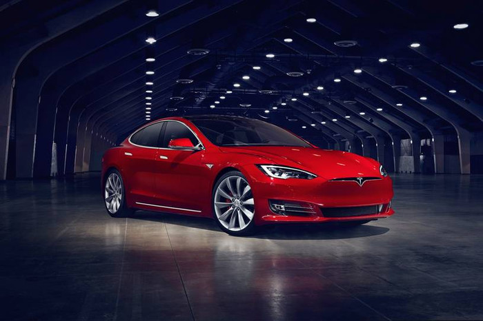 Tesla Model S. Ảnh: Bloomberg