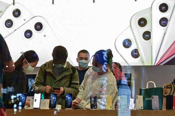 Các chuyên gia từng nhận định Apple coi Ấn Độ là một  mắt xích quan trọng trong chuỗi sản xuất chứ không phải một thị trường quan trọng vì thị phần quá ít ỏi. Ảnh: The Straits Time