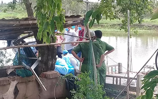 Chị gái tá hỏa phát hiện em trai tử vong ở vuông tôm, trên cơ thể có nhiều vết chém Ảnh 2
