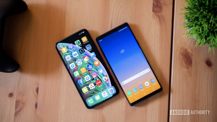 Trong nhiều năm, Apple luôn muốn giảm sự phụ thuộc của mình vào màn hình của Samsung. (Ảnh: AndroidAuthority)