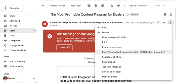 Hướng dẫn cách chặn email gây phiền toái ai cũng nên biết Ảnh 6