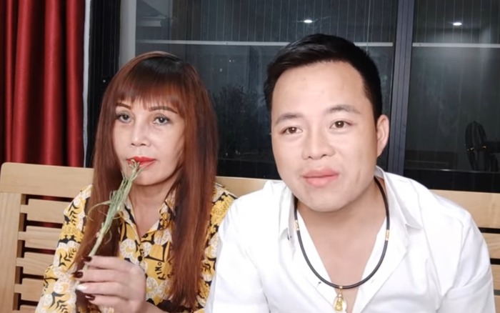 Chồng trẻ đăng clip đính chính lùm xùm 'người thứ ba', 'cô dâu 62 tuổi' xuất hiện với khuôn miệng vẫn méo lệch Ảnh 2