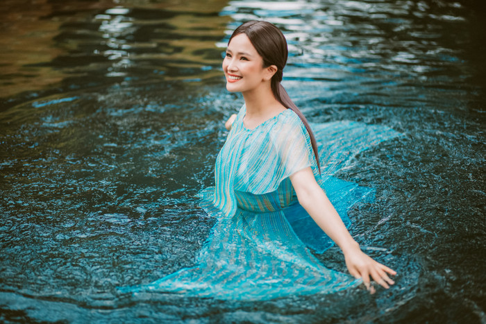 Cao Thùy Dương vẫn trẻ trung sau nhiều năm rời xa showbiz.