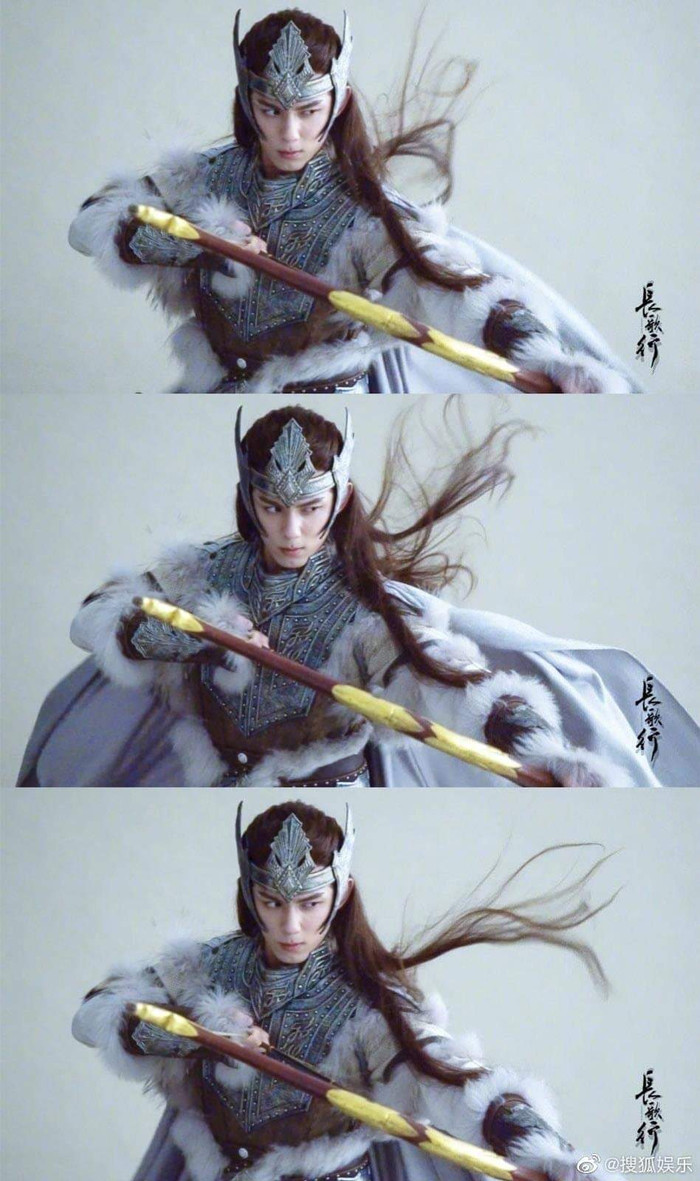 Lộ ảnh hậu trường đậm chất thần thoại của 'Trường ca hành': Địch Lệ Nhiệt Ba đẹp như cô bé quàng khăn đỏ Ảnh 24