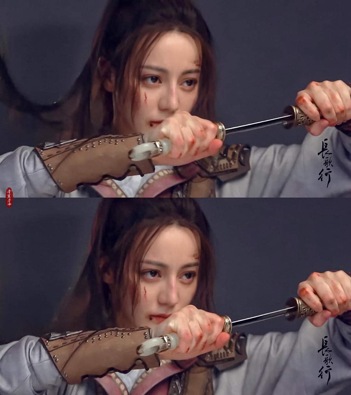 Lộ ảnh hậu trường đậm chất thần thoại của 'Trường ca hành': Địch Lệ Nhiệt Ba đẹp như cô bé quàng khăn đỏ Ảnh 12