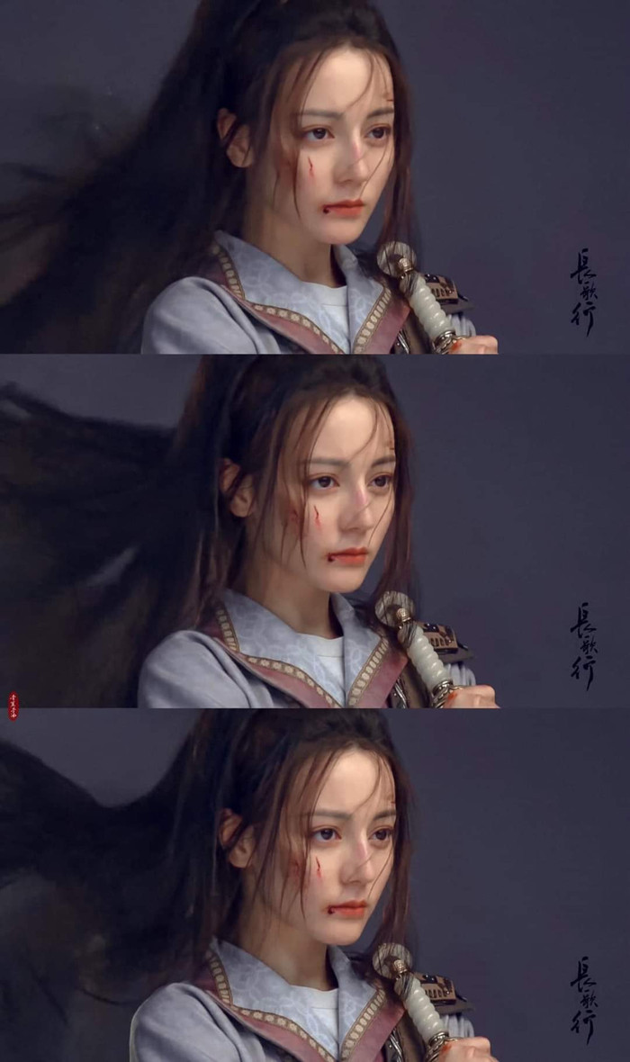Lộ ảnh hậu trường đậm chất thần thoại của 'Trường ca hành': Địch Lệ Nhiệt Ba đẹp như cô bé quàng khăn đỏ Ảnh 22