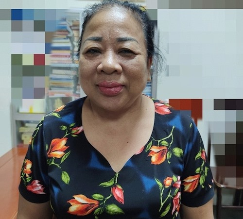 Đối tượng Nguyễn Thị Thanh. Ảnh: báo Bắc Giang